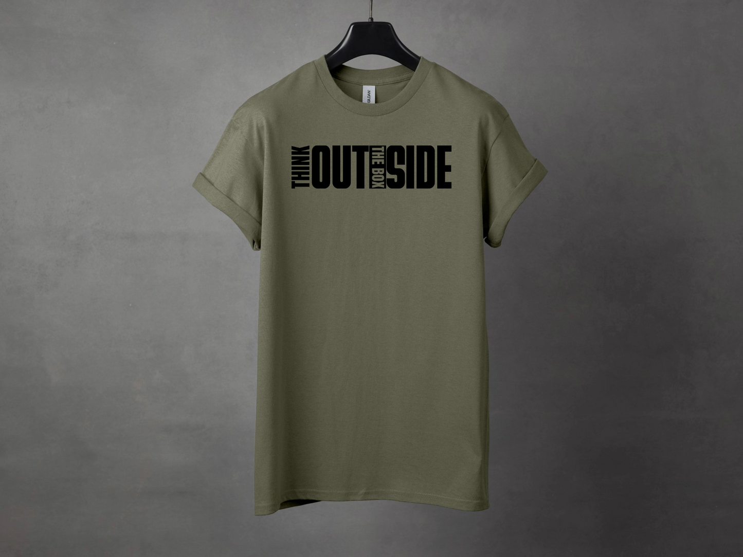 THINK OUTSIDE THE BOX PREMIUM TEE