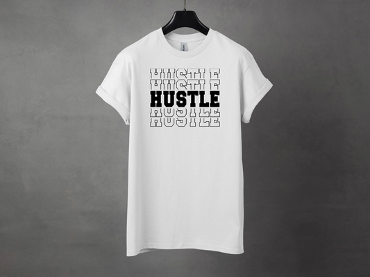HUSTLE HARD PREMIUM TEE