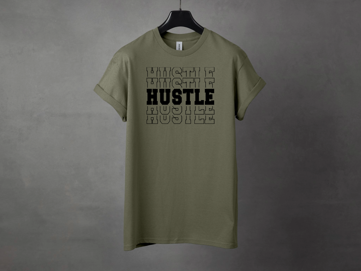 HUSTLE HARD PREMIUM TEE