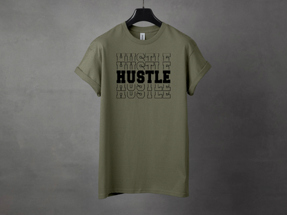 HUSTLE HARD PREMIUM TEE