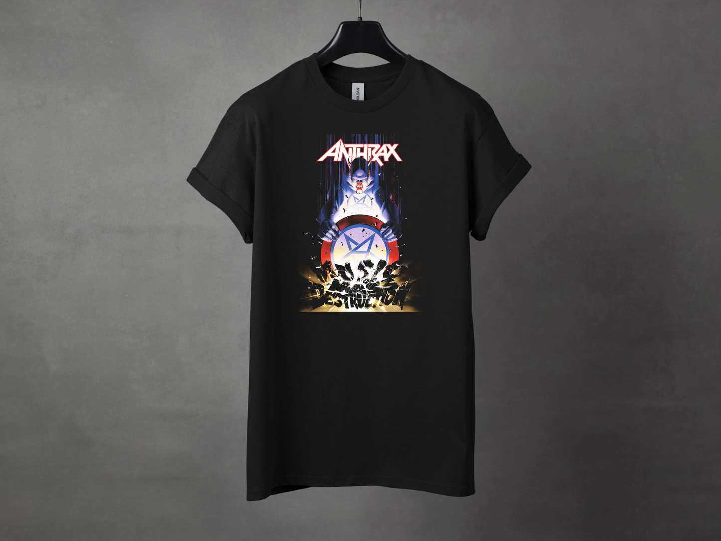 Anthrax Music Of Mass Destruction Premium Metal Tee