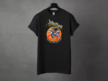 Judas Priest Screaming For Vengeance Premium Metal Tee