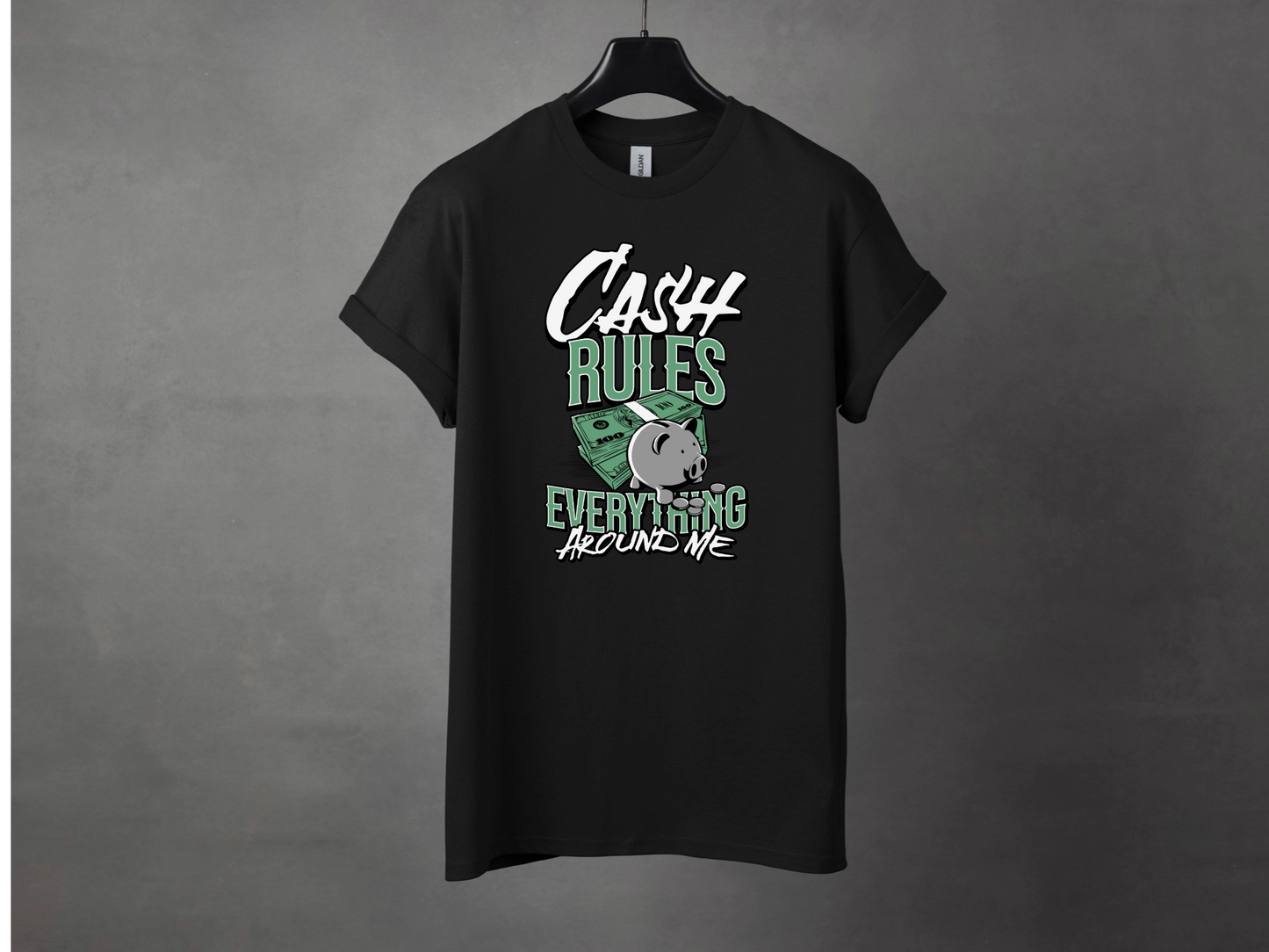 Cash Rules Everything Premium Streetwear Tee