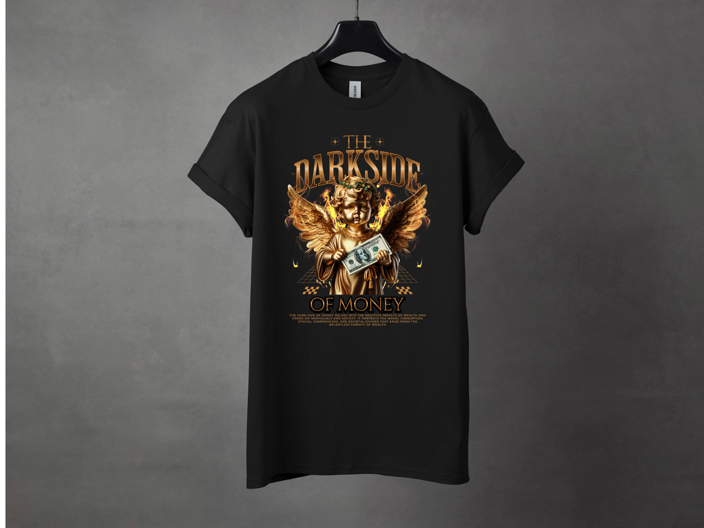 Darkside Of Money Premium Streetwear Tee