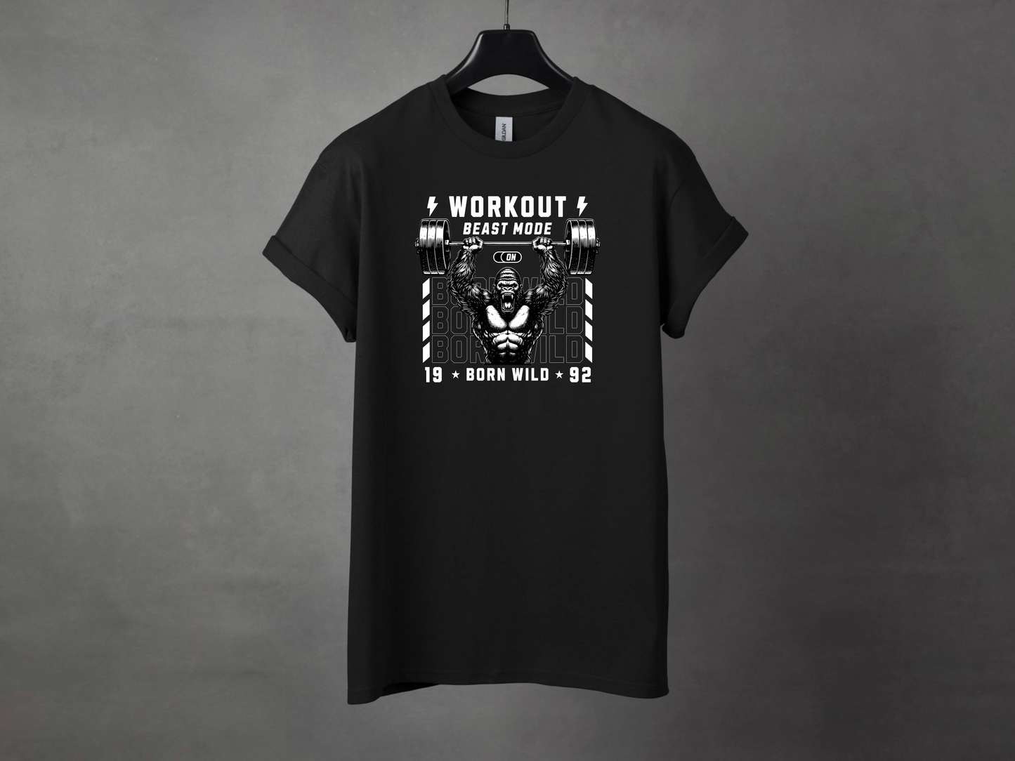 Workout Beastmode Premium Gym Tee