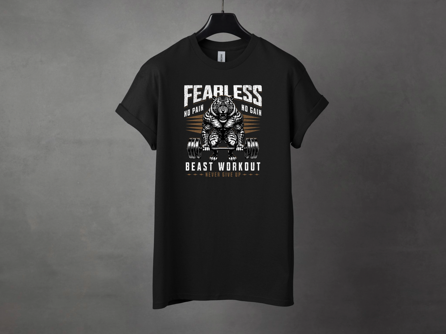 Fearless Beast Premium Gym Workout Tee