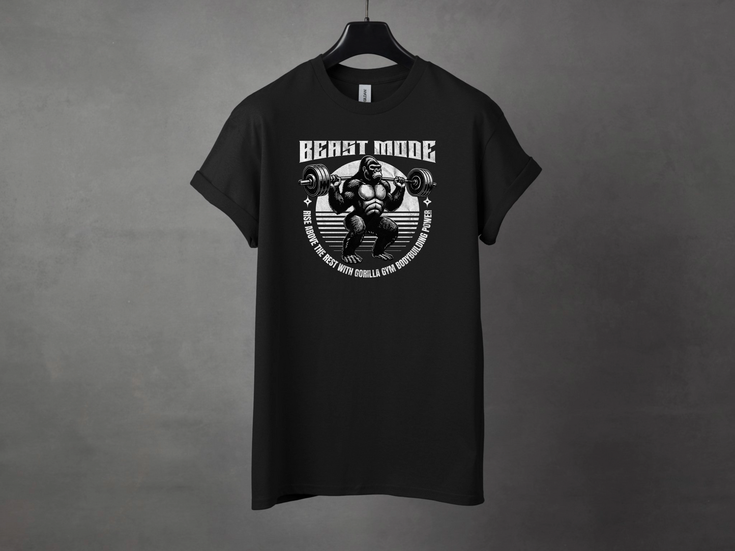 Rise Above Premium Gym Workout Tee