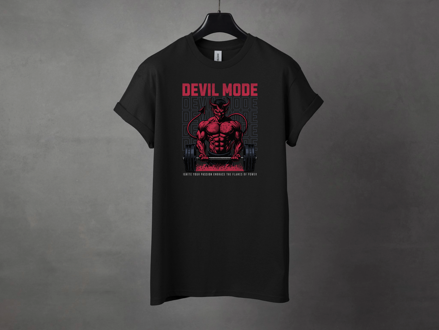 Devil Mode Premium Gym Workout Tee