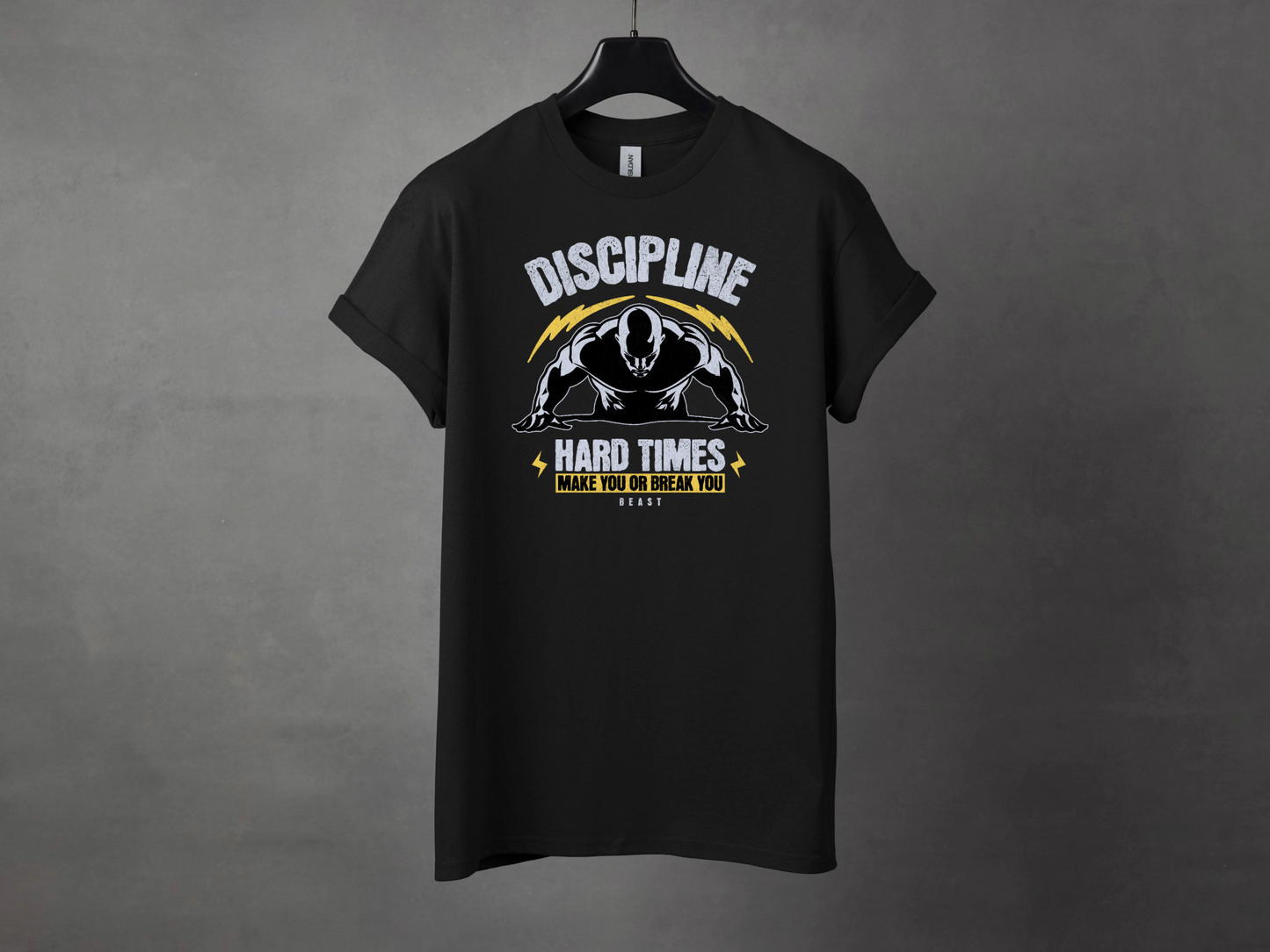 Discipline Premium Gym Workout Tee