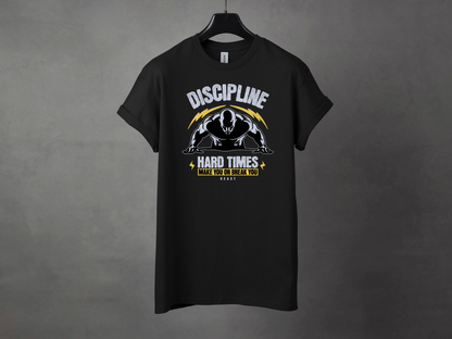 Discipline Premium Gym Workout Tee