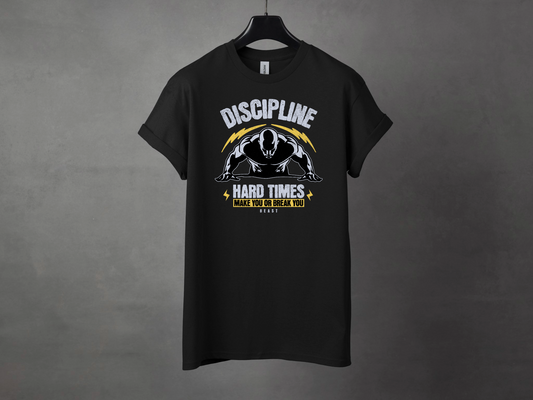 Discipline Premium Gym Workout Tee