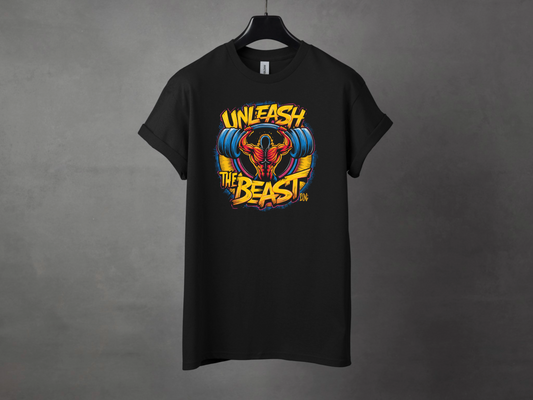Unleash The Beast Premium Gym Workout Tee