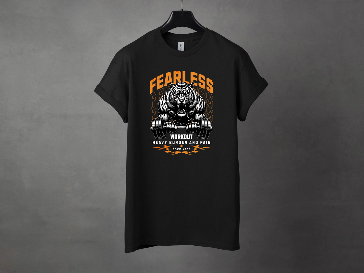 Fearless Premium Gym Workout Tee