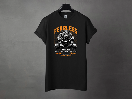 Fearless Premium Gym Workout Tee