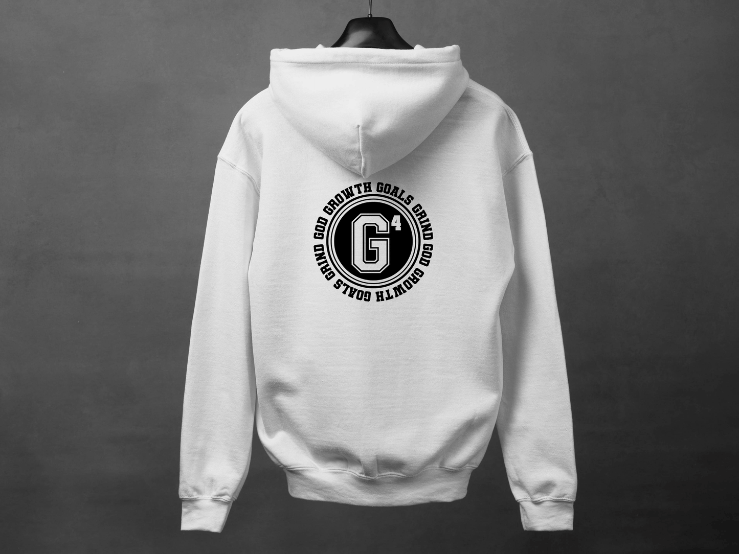 G4 God Growth Goals Grind Premium Hoodie
