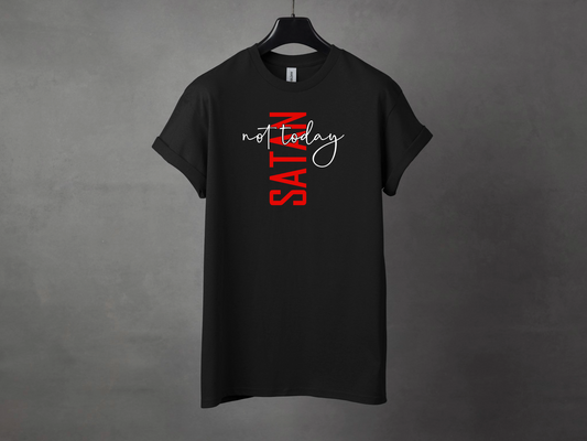 Not Today Satan Premium Tee