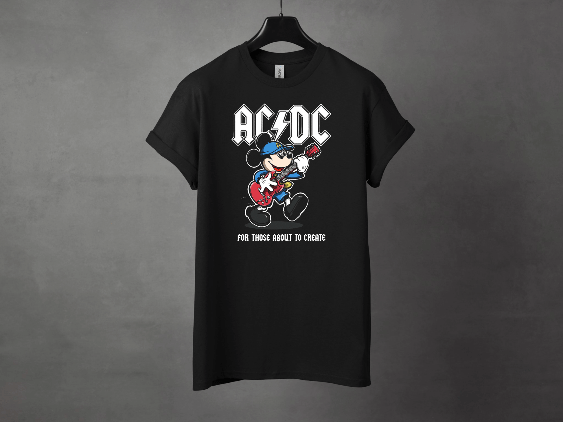 AC/DC 1 Premium Rock Tee - Asphalt Jungle Co