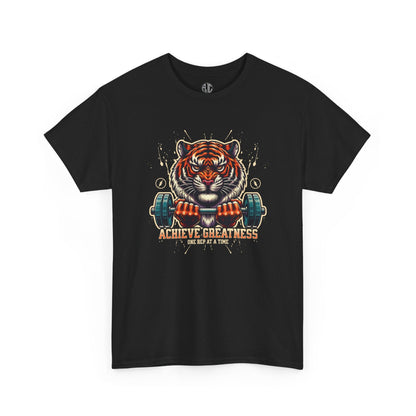 Achieve Greatness Premium Gym Workout Tee - Asphalt Jungle Co