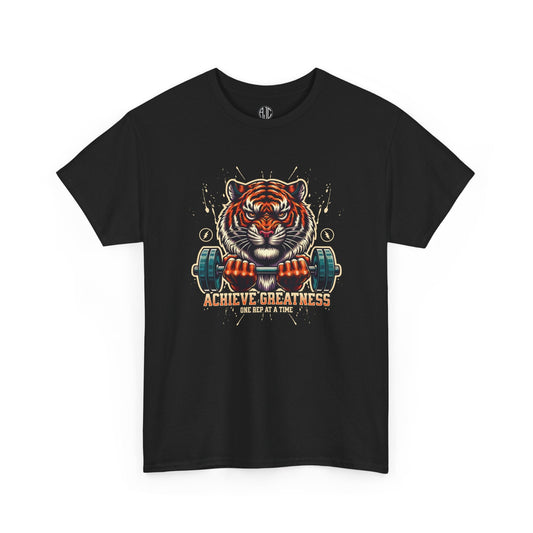 Achieve Greatness Premium Gym Workout Tee - Asphalt Jungle Co