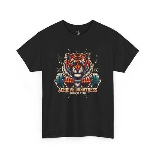 Achieve Greatness Premium Gym Workout Tee - Asphalt Jungle Co