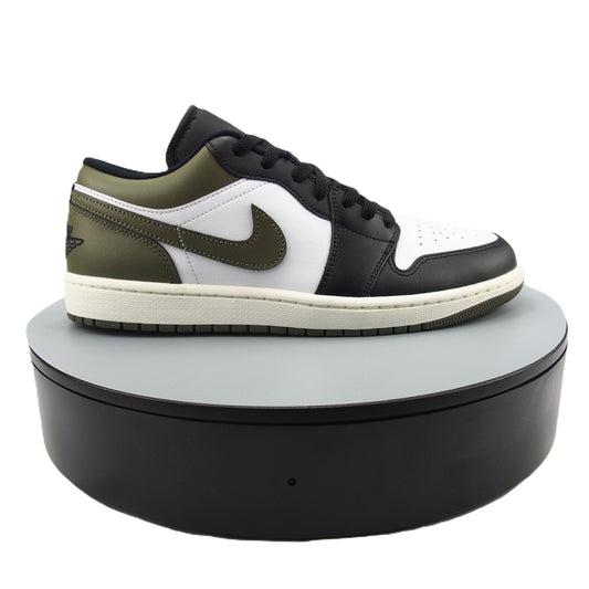 AIR JORDAN 1 LOW MEDIUM OLIVE MENS SHOES - Asphalt Jungle Co