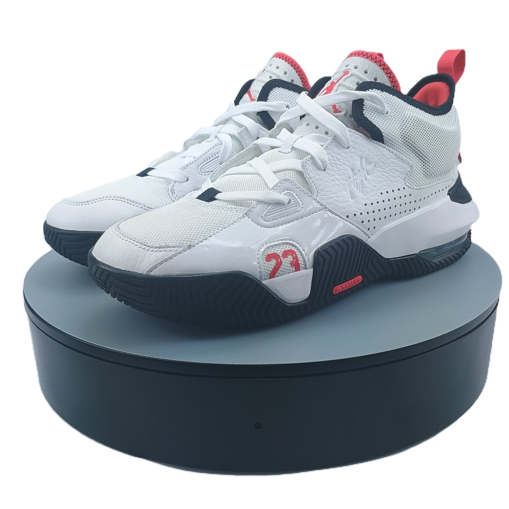 AIR JORDAN STAY LOYAL 2 WHITE RED MENS SHOES - Asphalt Jungle Co