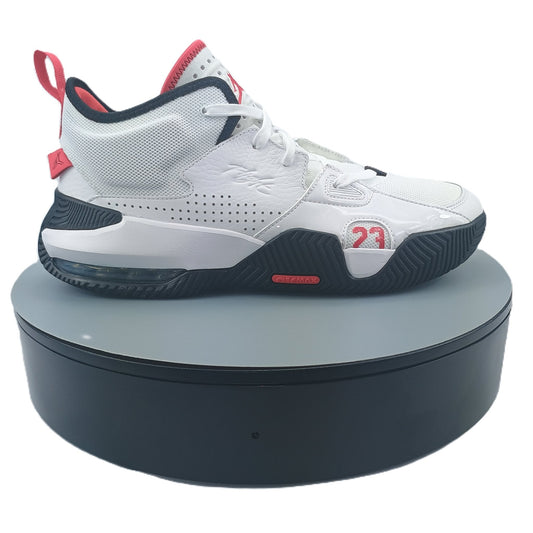 AIR JORDAN STAY LOYAL 2 WHITE RED MENS SHOES - Asphalt Jungle Co