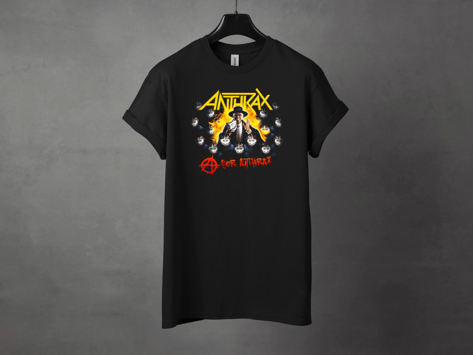 Anthrax 6 Premium Metal Tee - Asphalt Jungle Co