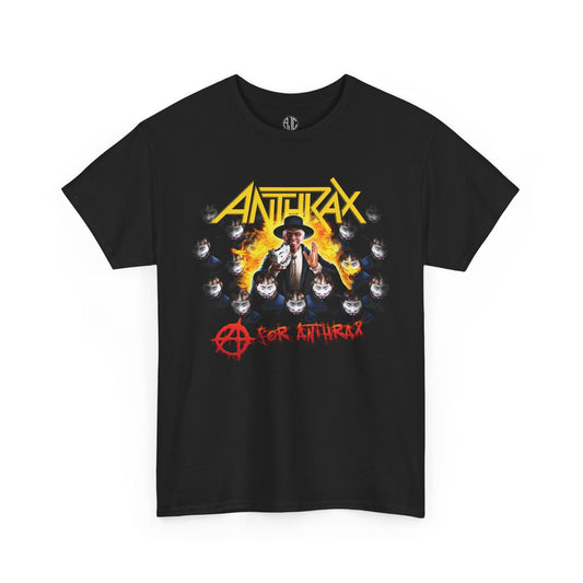 Anthrax 6 Premium Metal Tee - Asphalt Jungle Co