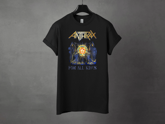 Anthrax For All Kings Premium Metal Tee - Asphalt Jungle Co