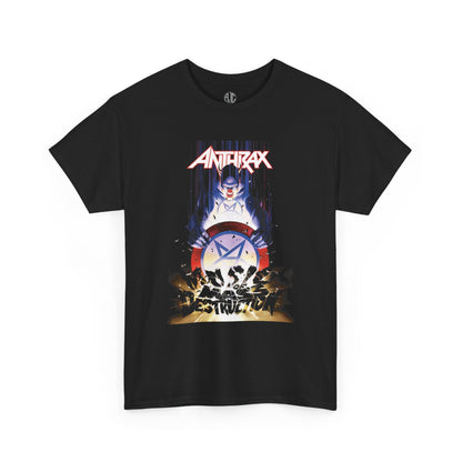 Anthrax Music Of Mass Destruction Premium Metal Tee - Asphalt Jungle Co