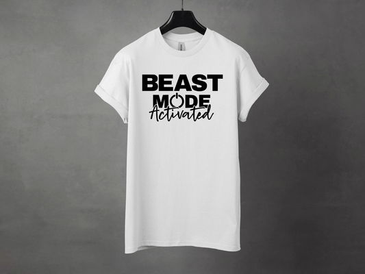 BEAST MODE ACTIVATED PREMIUM TEE - Asphalt Jungle Co