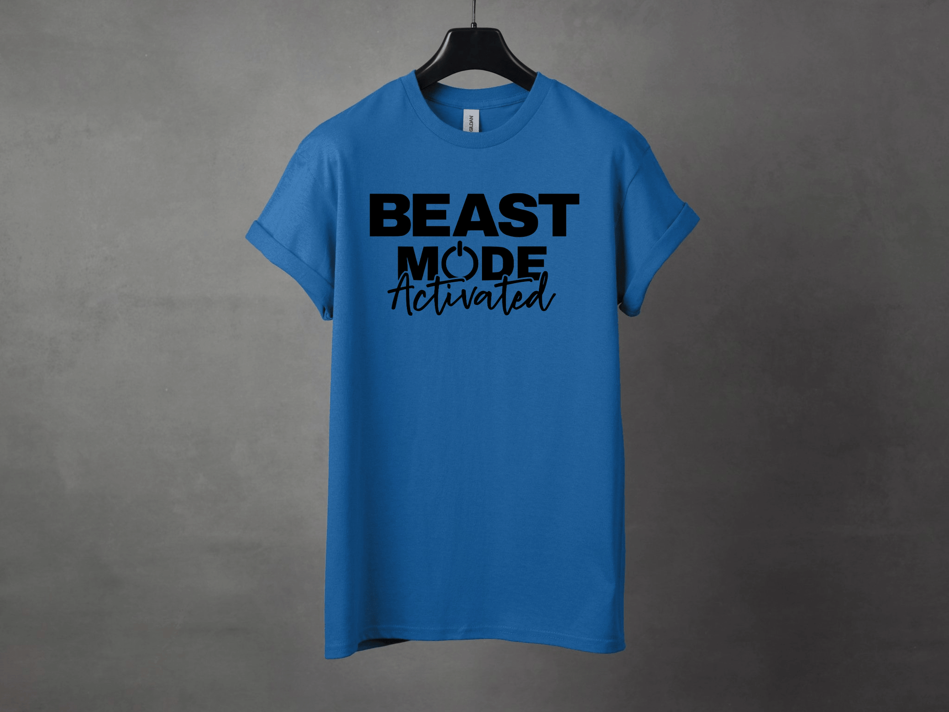 BEAST MODE ACTIVATED PREMIUM TEE - Asphalt Jungle Co