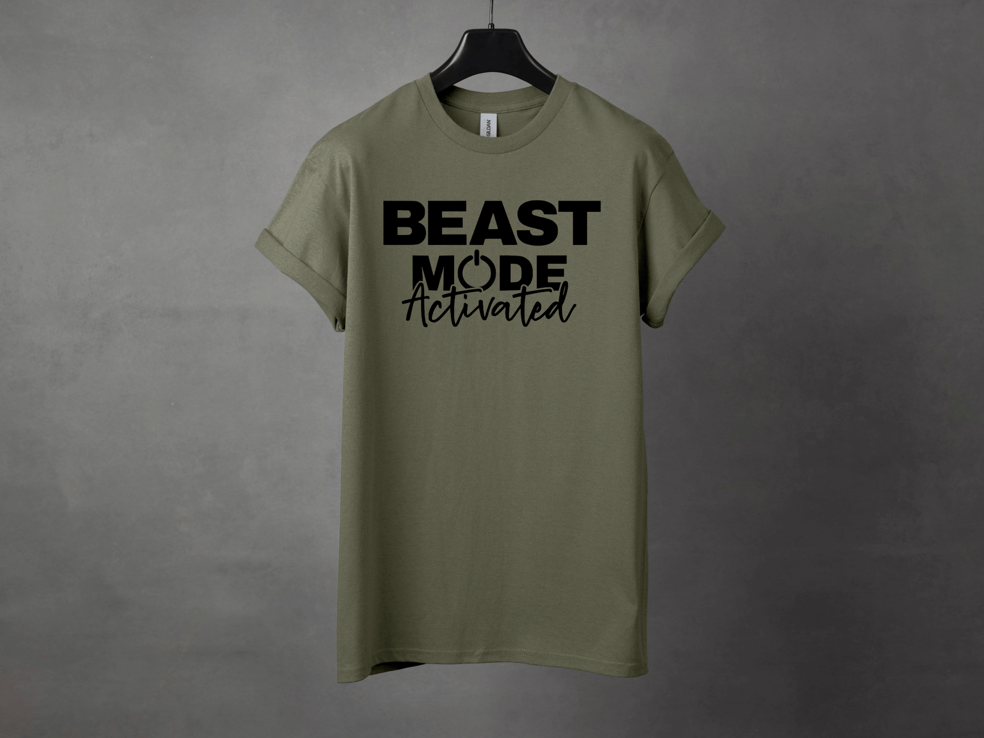 BEAST MODE ACTIVATED PREMIUM TEE - Asphalt Jungle Co