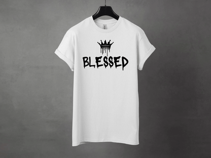 BLESSED PREMIUM TEE - Asphalt Jungle Co