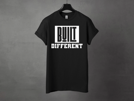BUILT DIFFERENT PREMIUM TEE - Asphalt Jungle Co