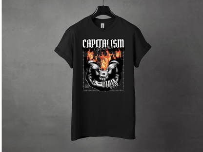 Capitalism Unleashed Premium Streetwear Tee - Asphalt Jungle Co