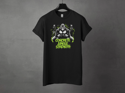 Concrete Jungle Premium Gym Workout Tee - Asphalt Jungle Co