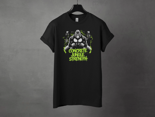 Concrete Jungle Premium Gym Workout Tee - Asphalt Jungle Co
