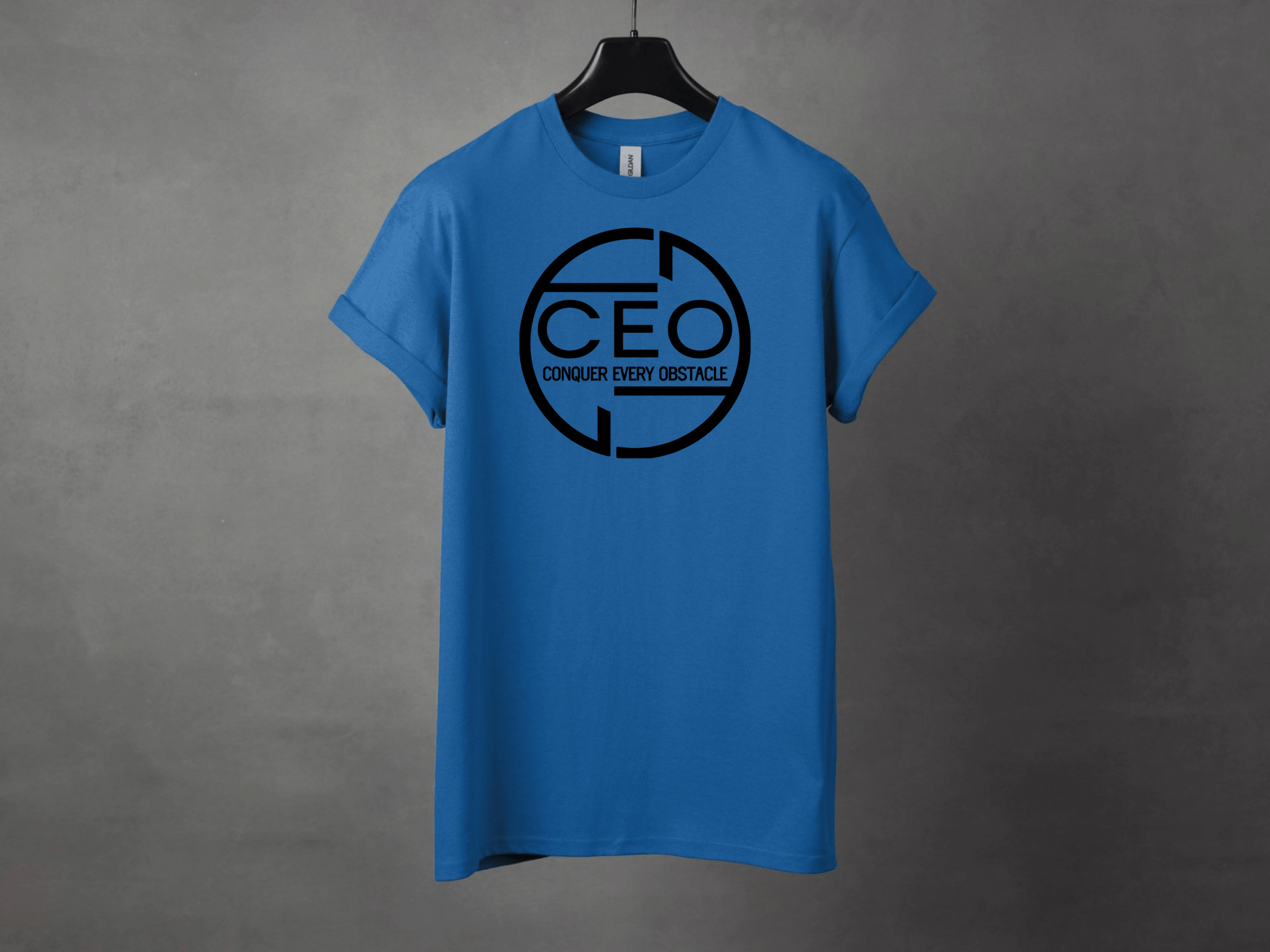 CONQUER EVERY OBSTACLE PREMIUM TEE - Asphalt Jungle Co