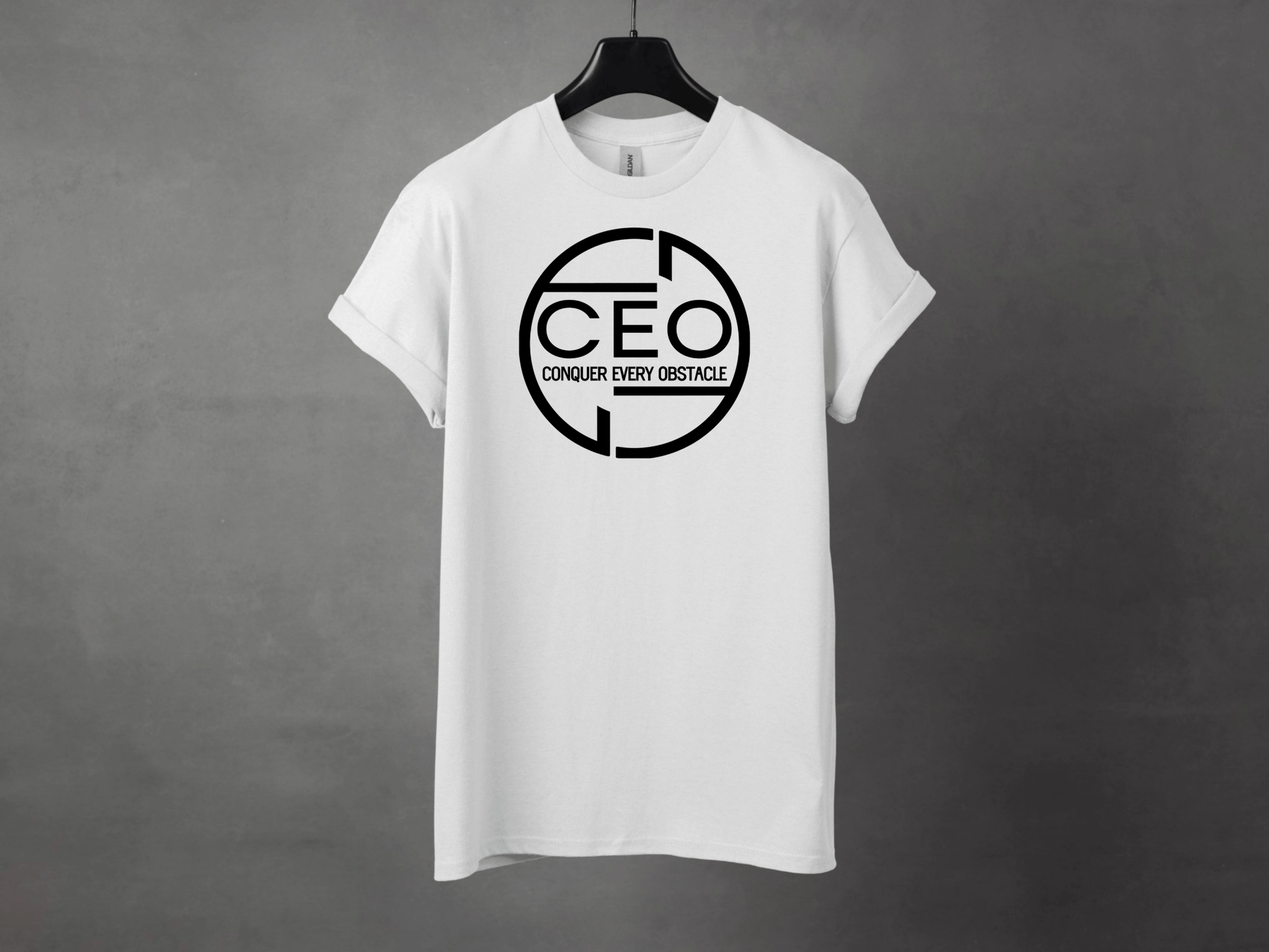 CONQUER EVERY OBSTACLE PREMIUM TEE - Asphalt Jungle Co