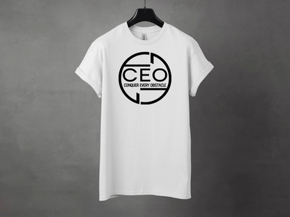 CONQUER EVERY OBSTACLE PREMIUM TEE - Asphalt Jungle Co