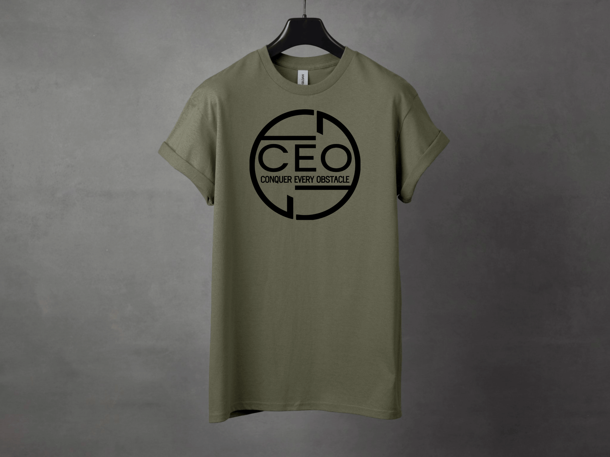 CONQUER EVERY OBSTACLE PREMIUM TEE - Asphalt Jungle Co