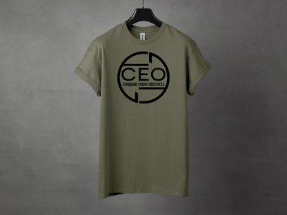 CONQUER EVERY OBSTACLE PREMIUM TEE - Asphalt Jungle Co