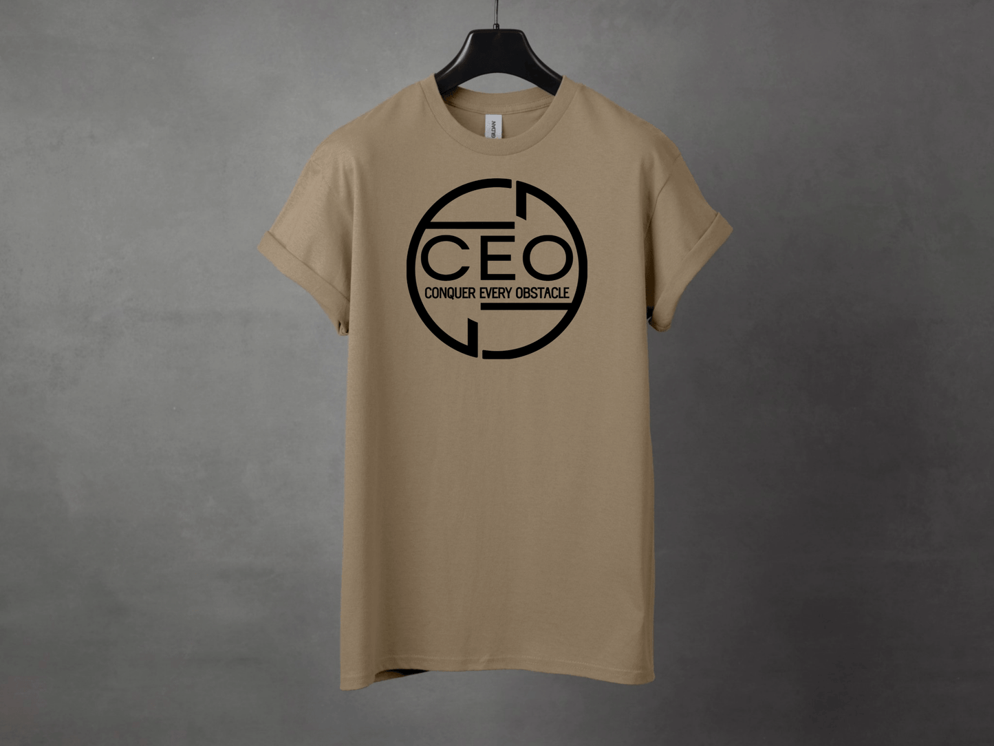 CONQUER EVERY OBSTACLE PREMIUM TEE - Asphalt Jungle Co