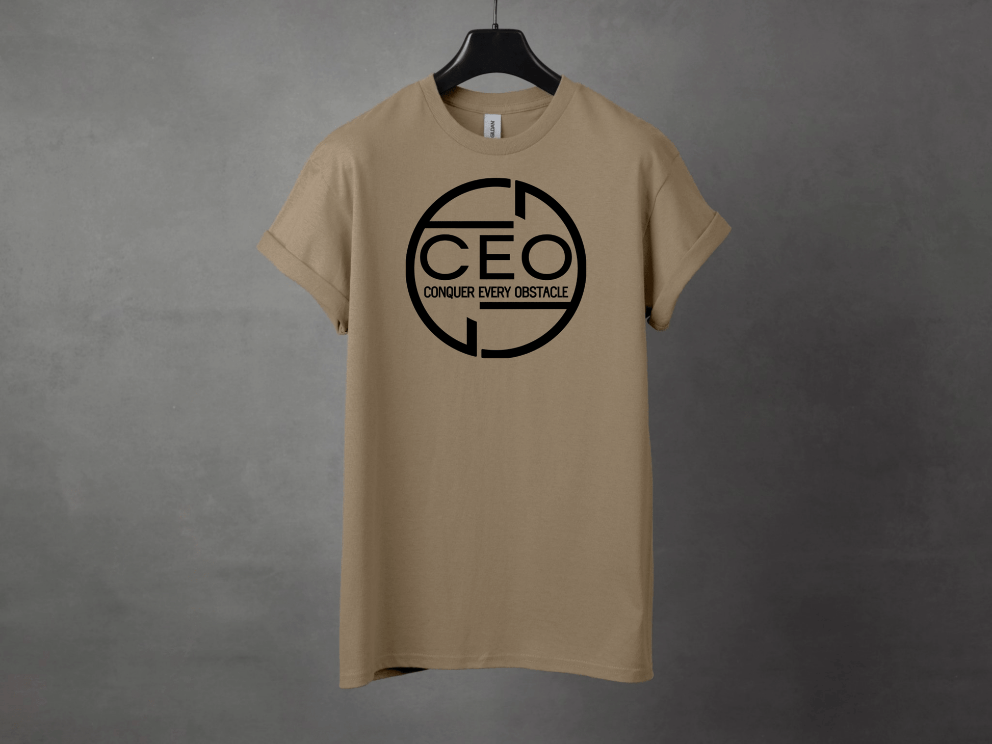 CONQUER EVERY OBSTACLE PREMIUM TEE - Asphalt Jungle Co