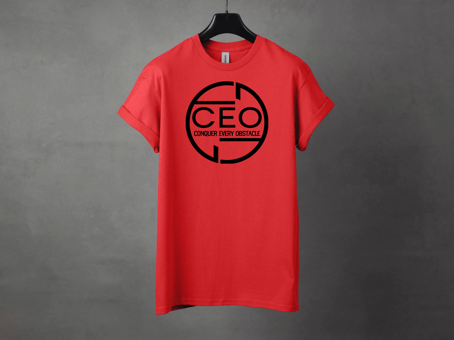 CONQUER EVERY OBSTACLE PREMIUM TEE - Asphalt Jungle Co