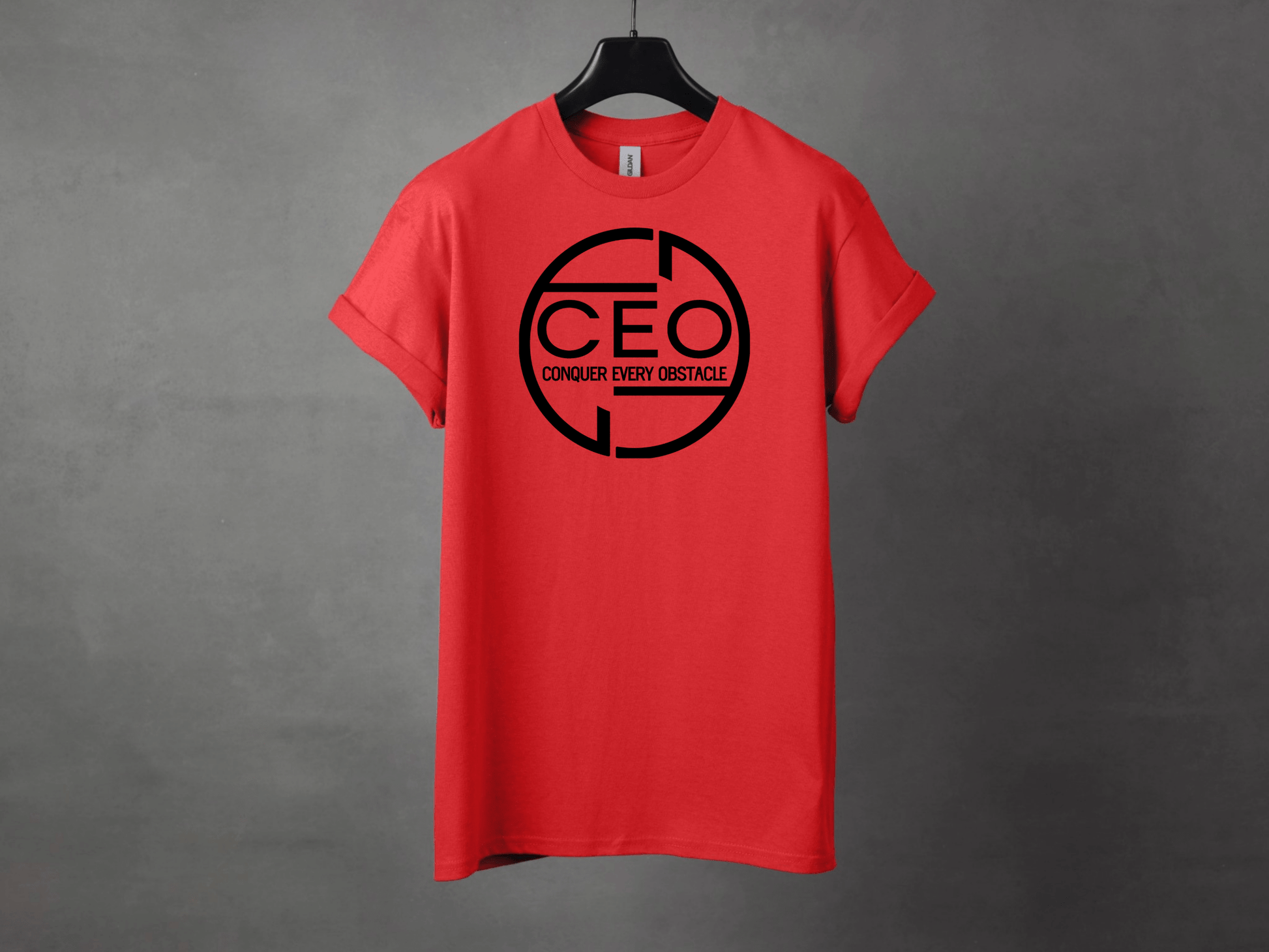 CONQUER EVERY OBSTACLE PREMIUM TEE - Asphalt Jungle Co