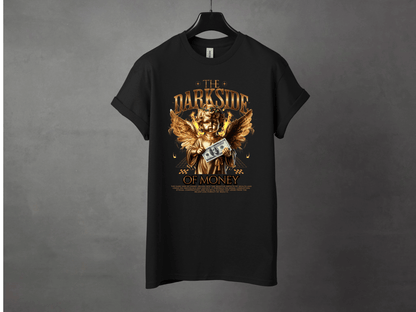 Darkside Of Money Premium Streetwear Tee - Asphalt Jungle Co