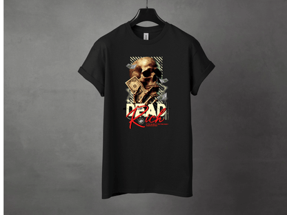 Dead Rich Premium Streetwear Tee - Asphalt Jungle Co